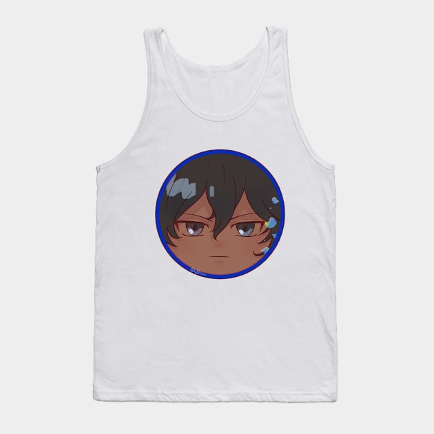 Icon Style Arjuna (FGO Indo Set) Tank Top by Lilynee-